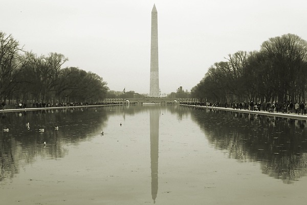 Washington Monument & Lincoln Memorial Reflecting Pool, Washington, DC