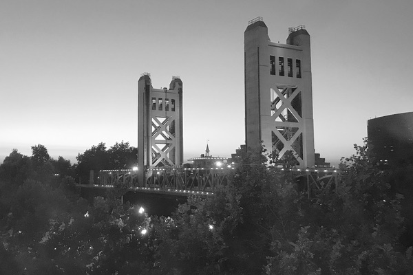 Tower Bridge, Sacramento, California
