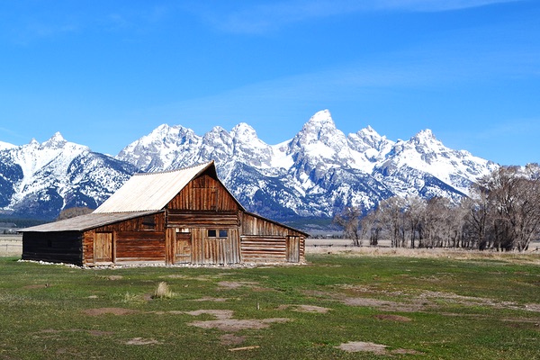 T.A. Moulton Barn, Mormon Row Historic District, Jackson Hole, Wyoming