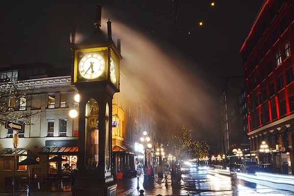 Gastown Steam Clock, Vancouver, British Columbia