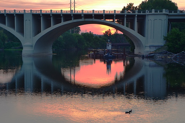 Central Ave. Bridge, Minneapolis, Minnesota