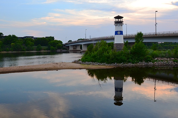 Boom Island Lighthouse, Minneapolis, Minnesota