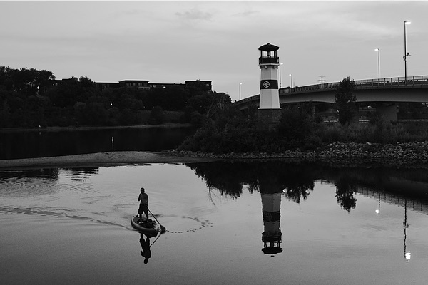 Boom Island Lighthouse, Minneapolis, Minnesota