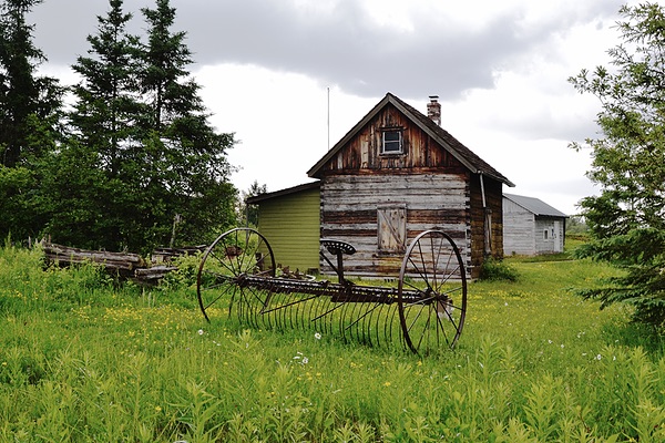 Eskolin Log House, Wisconsin