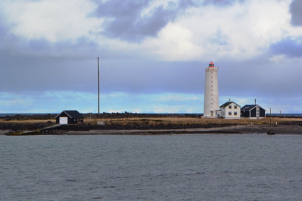 Grótta Island Lighthouse, Reykjavik, Iceland