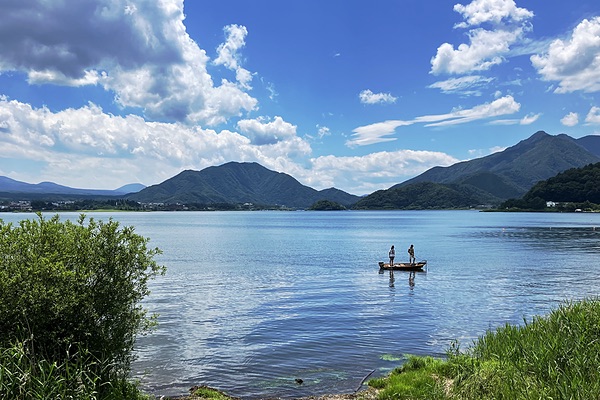 Lake Kawaguchi, Japan