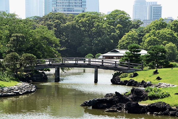 Hamarikyu Gardens, Tokyo, Japan