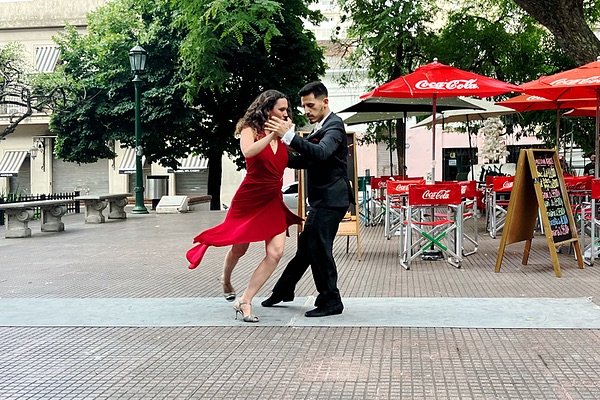 Plaza Dorrego, San Telmo, Buenos Aires, Argentina